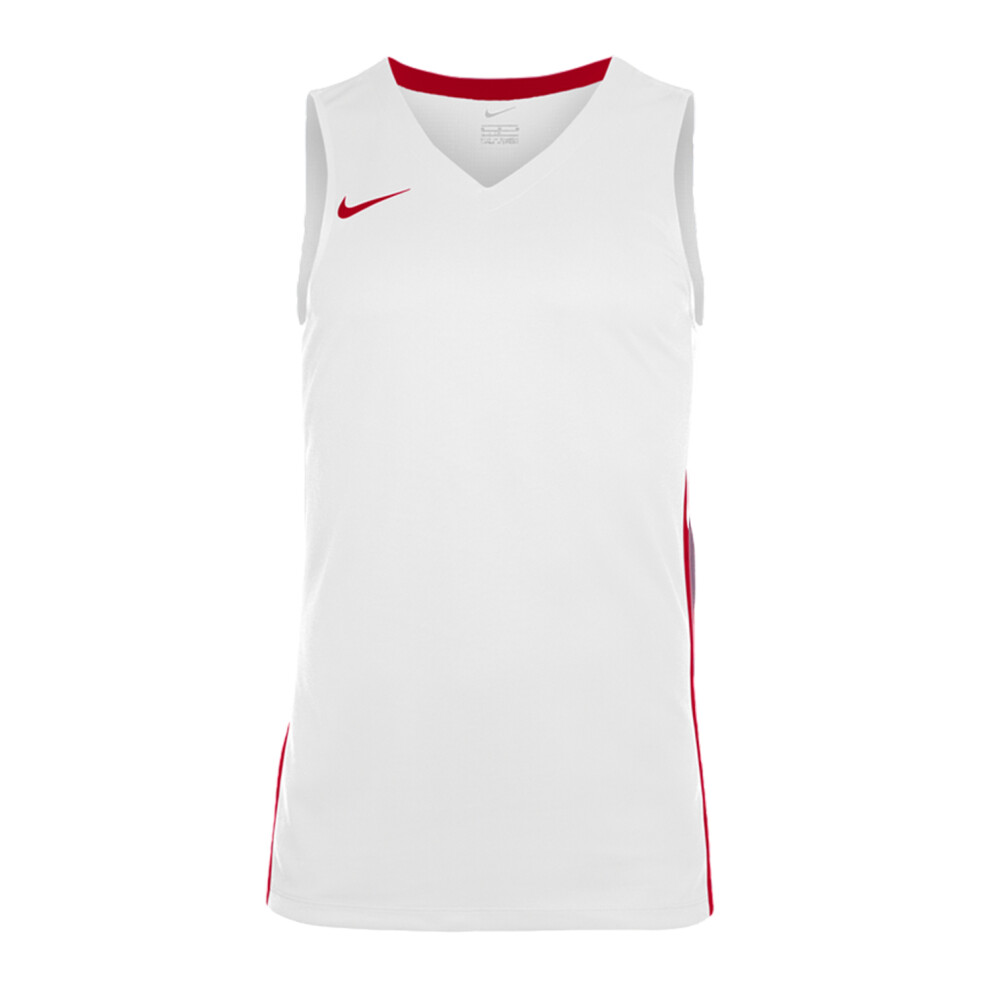 Nike (2Xltl, White/Red) Mens Sleeveless Tank Top