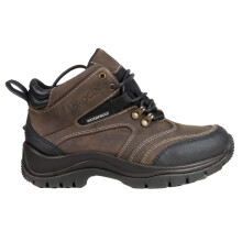 (6.5 UK, Brown) Brogini Unisex Adult Montiere Oiled Leather Heavy Duty Yard Boots