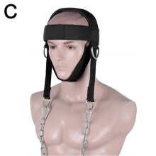 Head Harness Neck Trainer Exercise Builder Muscles Weight Lifting Adjustable