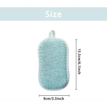 Reusable Dishwashing Cleaning Sponges for Kitchen Pack of 8 Double-Sided Washing Up Sponge