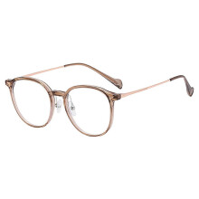 Fashionable oval optical mirror, fashionable and thin flat mirror, made of TR and alloy