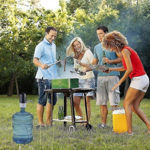 25-26 Automatic Drinking Water Pump Portable Electric Water Dispenser,Black 2