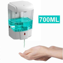 25-26 Seifenspender Automatisch, 700ml Berhrungslos Schaumseifenspender mit Sensor automatischer seifenspender wandmontage fr Badezimme