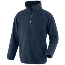 (L, Navy) Result Genuine Recycled Childrens/Kids Junior Microfleece Top