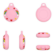 Protective Case for Apple Airtag 360-Degree Shockproof Sweatproof Cute CartoonX2