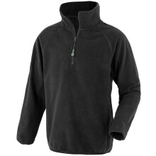 (L, Black) Result Genuine Recycled Childrens/Kids Junior Microfleece Top