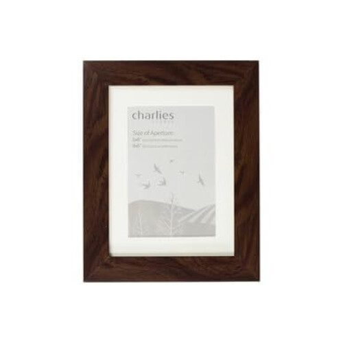 Dark Oak Photo Frame - 6x8"