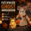 Beleuchteter Vintage-Patchwork-Geist, leuchtender Geist mit Kürbislaterne – Halloween-Dekoration 5