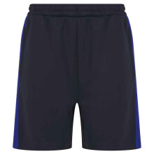 (3XL, Navy/Royal Blue) Finden & Hales Mens Knitted Shorts