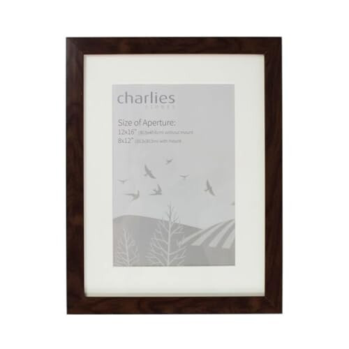 Dark Oak Photo Frame - 12x16"