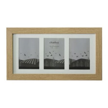 Oak Photo Frame - 3 Aperture