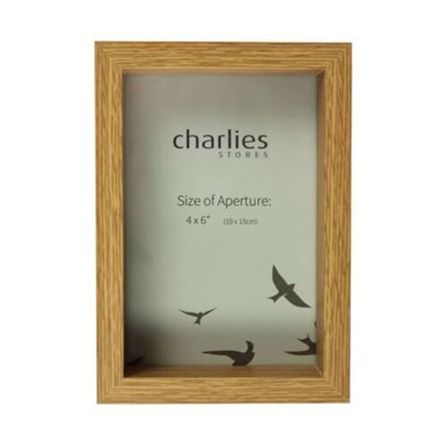 Medium Oak Photo Frame - 4x6"
