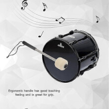 25-26 Durable bass drumsticks and drumsticks, equipped with wool felt percussion accessories for marching bands (drum not included)