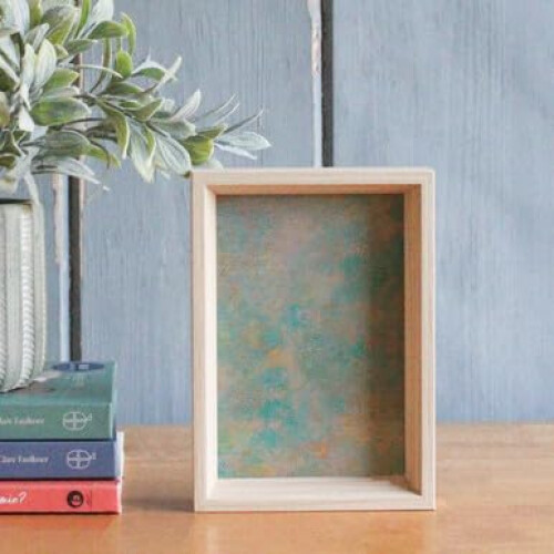 Deep Frame Light Oak Photo Frame - 4x6"