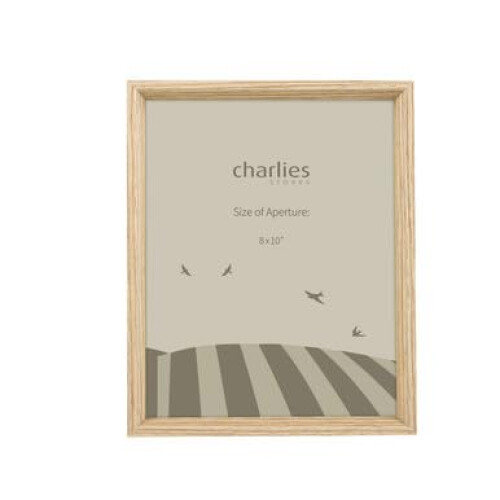 Deep Frame Light Oak Photo Frame - 8x10"
