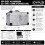 Oypla Oypla 300 Disc Aluminium CD DVD Game Storage Flight Case DJ Carry Box 17