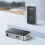 Draadloze Bluetooth 5.3 zender/ontvanger met 3,5 mm jack-aansluiting en microfoon. 3