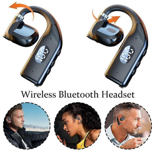 Wireless Bluetooth 5.4 Headphone With LED Display Earphone Noise Canceling 2