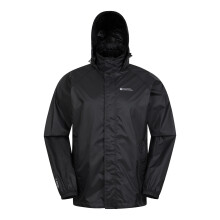 (XXS, Black) Mountain Warehouse Mens Pakka II Waterproof Jacket
