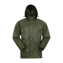 (S, Green) Mountain Warehouse Mens Pakka II Waterproof Jacket