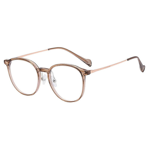 Elegante specchio ottico ovale, specchio piatto sottile e alla moda, realizzato in TR e lega