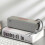 Enceinte Bluetooth TWS avec caisson de basses et câble tressé, compatible USB/AUX/carte TF/FM 2025 2