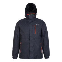 (XS, Dark Blue) Mountain Warehouse Mens Bracken Extreme 3 in 1 Waterproof Jacket