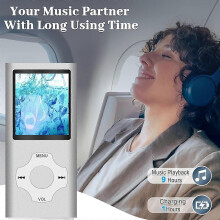Mp3 Player με υποδοχή κάρτας SD 8Gb + 16Gb, υποστηρίζει έως και 128Gb μέσω υποδοχή