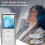 Mp3 Player με υποδοχή κάρτας SD 8Gb + 16Gb, υποστηρίζει έως και 128Gb μέσω υποδοχή 1
