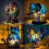 25-26 Veilleuse Animaux Lion, Éléphant, Chat, Coq 2