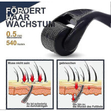 25-26 Derma Roller, Baardroller 0,5 mm, Baardgroeiroller, Microneedlingroller