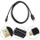 Micro USB to HDMI Cable Micro USB to HDMI Adapters Black 2