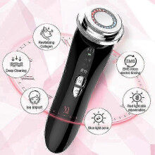 Aparelho de radiofrequência para lifting facial 25-26, massajador EMS com microcorrentes para cuidados da pele e firmeza