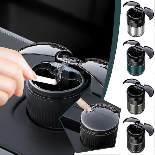 Car Smart Ashtray Automatic Opening Infrared Sensor Smokeless Light-Sensitive 2