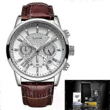 2025 Fashion Black Steel Watch Men's Digital Dual Display Sport Chronograph Waterproof Quartz Watch Men's Military Watch