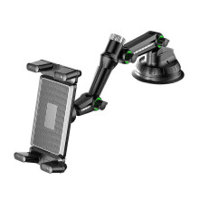 Suporte para tablet para carro com braço longo e ventosa, para automóvel, SUV e camião