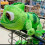25-26 Cute Green Chameleon Plush Doll 5