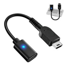 Cablu scurt de tip C la GBM - adaptor de încărcare portabil de 10 cm