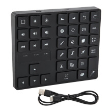 Drawing Keypad , 35 Keys Rechargeable Wireless Keyboard for Procreate, and Drawing Shortcuts Graphic