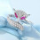 Adjustable fox tail stylish ring anniversary jewelry gift 4