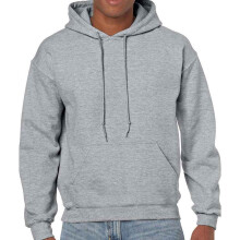 (XXL, Sports Grey) Gildan Unisex Adult Heavy Blend Hoodie