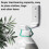 5-Piece Foldable Wall Hooks for Towel Coat Hanging, Space-Saving Hardware Mount 5