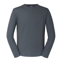 (S, Convoy Grey) Russell Mens Classic Long-Sleeved T-Shirt