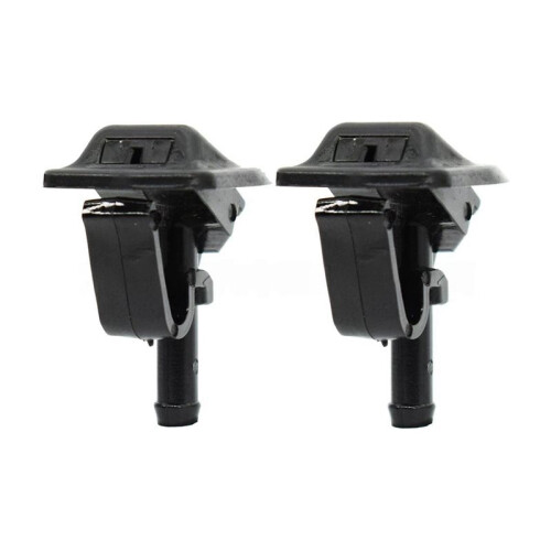 2Pcs Front Windshield Washer Fluid Sprayer Jet Nozzle 55156728AB for   2006-2012 1