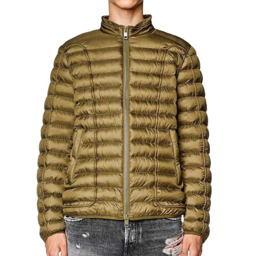 Diesel (M, Green) Diesel Unisex Adult Quilted Jacket 2
