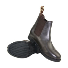 (6 UK, Brown) HyLAND Adults Durham Leather Jodhpur Boots
