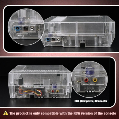 For NES Console Shell Replacement Housing Case Protective Cover for  Entertainment System Game Accessories C