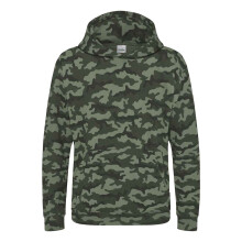(3-4 Years, Green Camo) Awdis Childrens/Kids Camo Hoodie