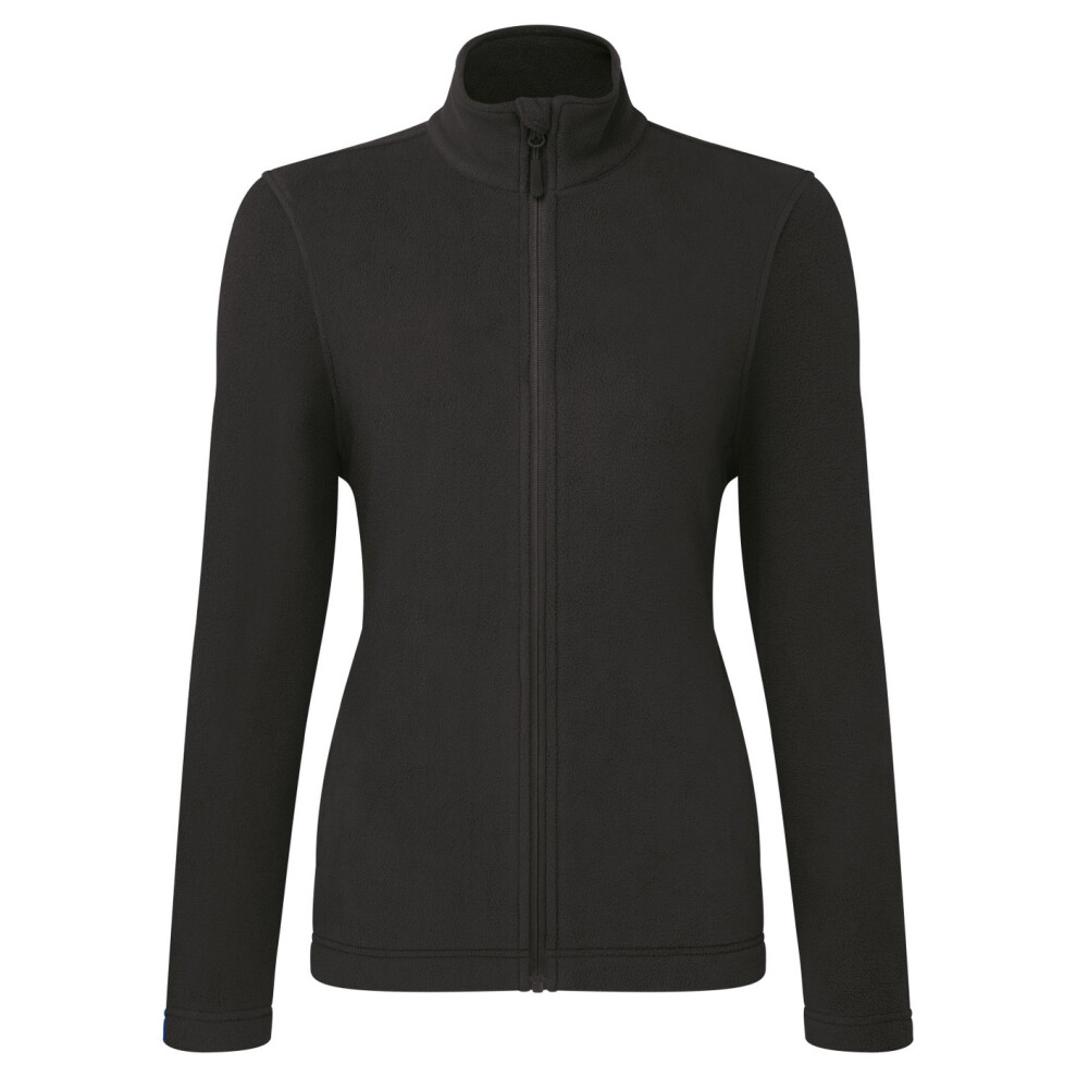 Premier (S, Black) Womens/Ladies Recyclight Full Zip Fleece Jacket