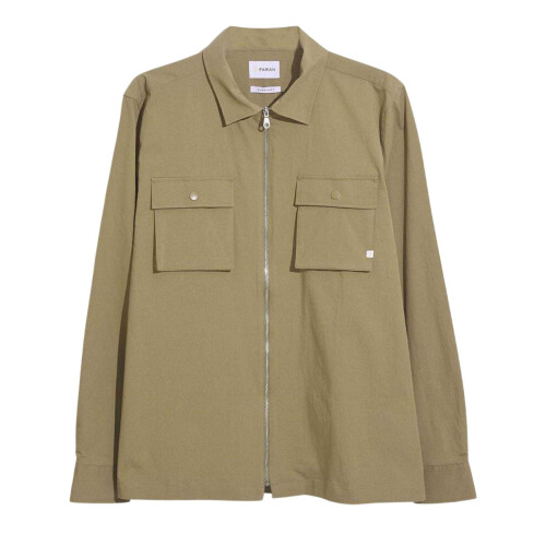 Farah (M, Khaki) Farah Mens Overshirt
